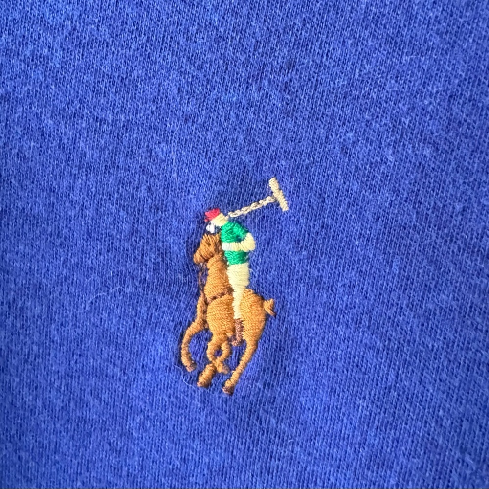 Polo Ralph Lauren Mens Small Custom Slim Fit Polo Flesh Pony Royal Old Money - Picture 6 of 8